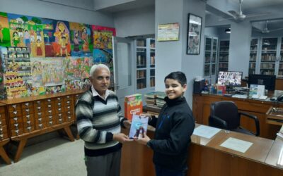 Wizard of Sansanadia Gifted to Dr. B.C. Roy Memorial Children’s Reading Room and Library, New Delhi
